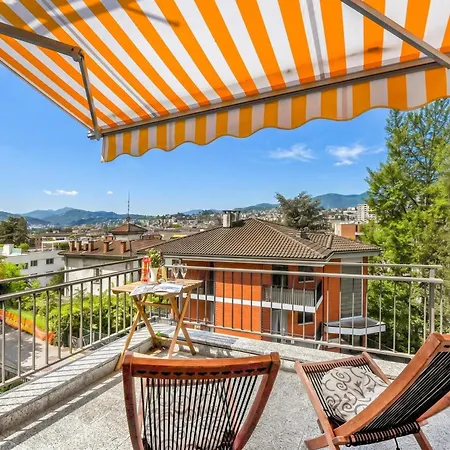 Apartamento Casa Nova Bella With Free Parking - Happy Lugano
